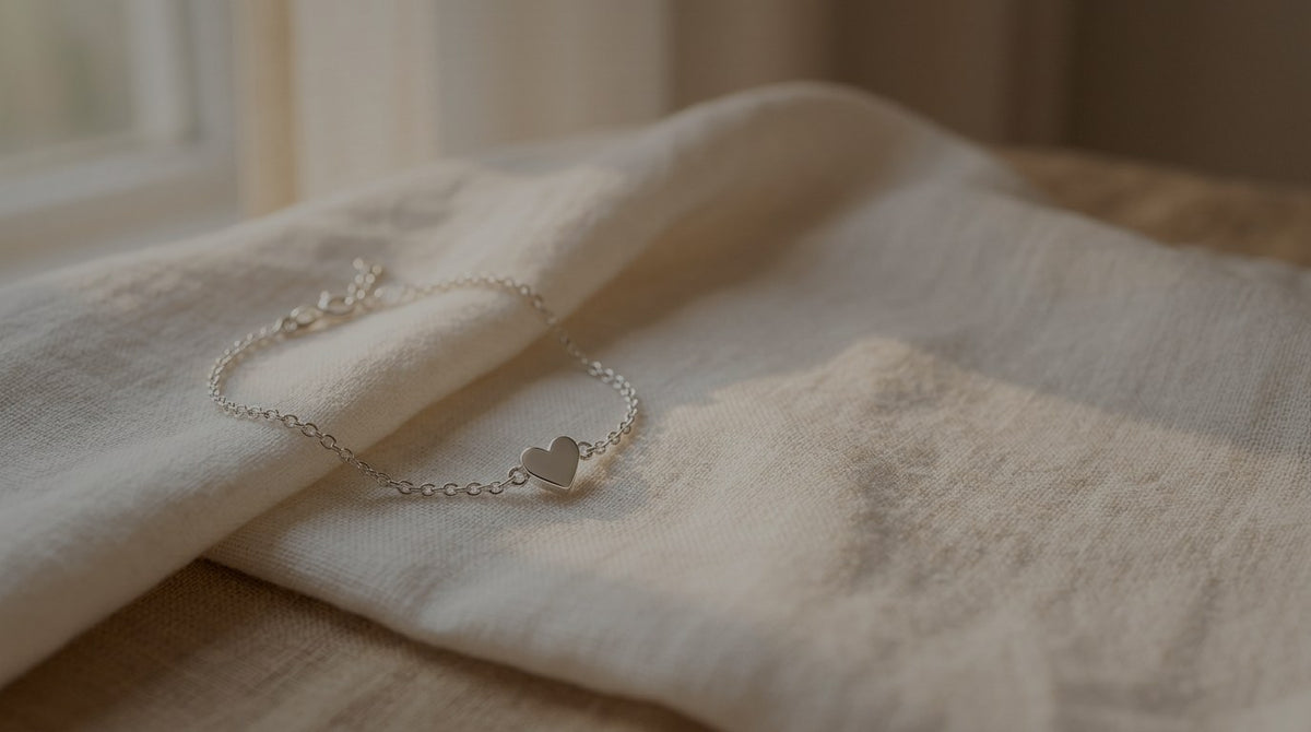 Silver Heart Bracelets