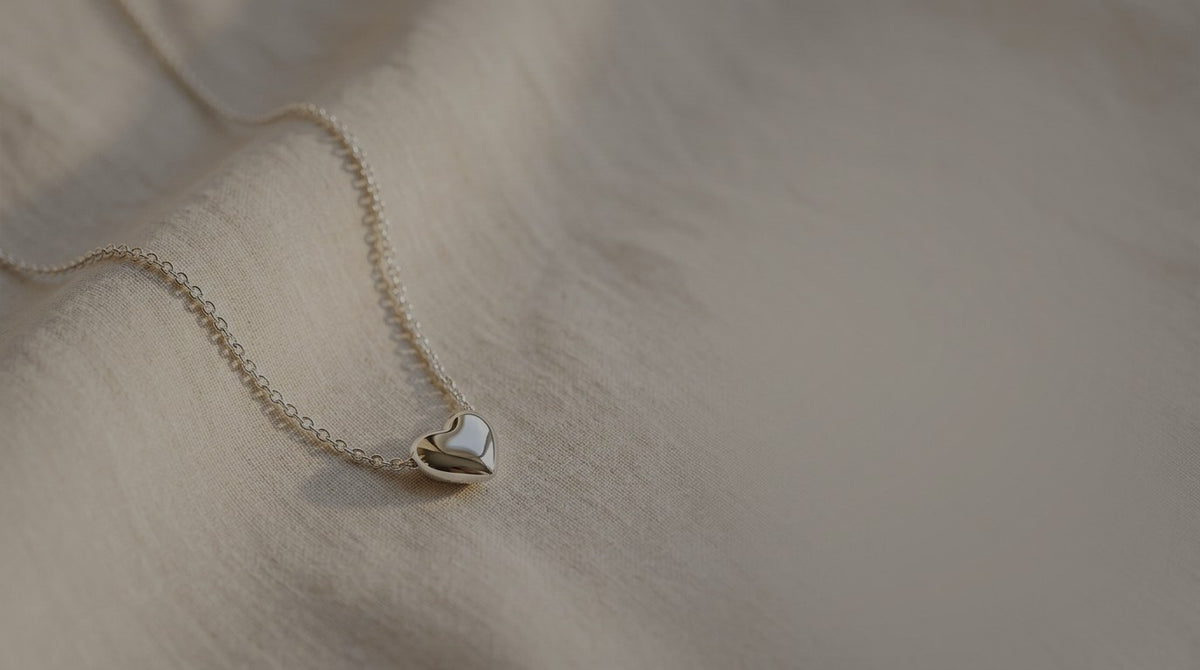 Silver Heart Necklaces