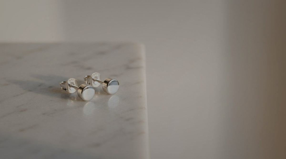 Silver Stud Earrings