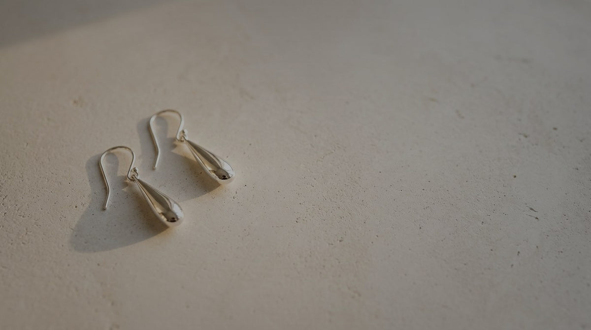 Silver Drop Earrings