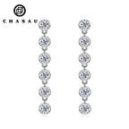 Dazzling Moissanite Dangle Stud Earrings for Women