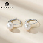 Freshwater Pearl Leverback Drop Earrings