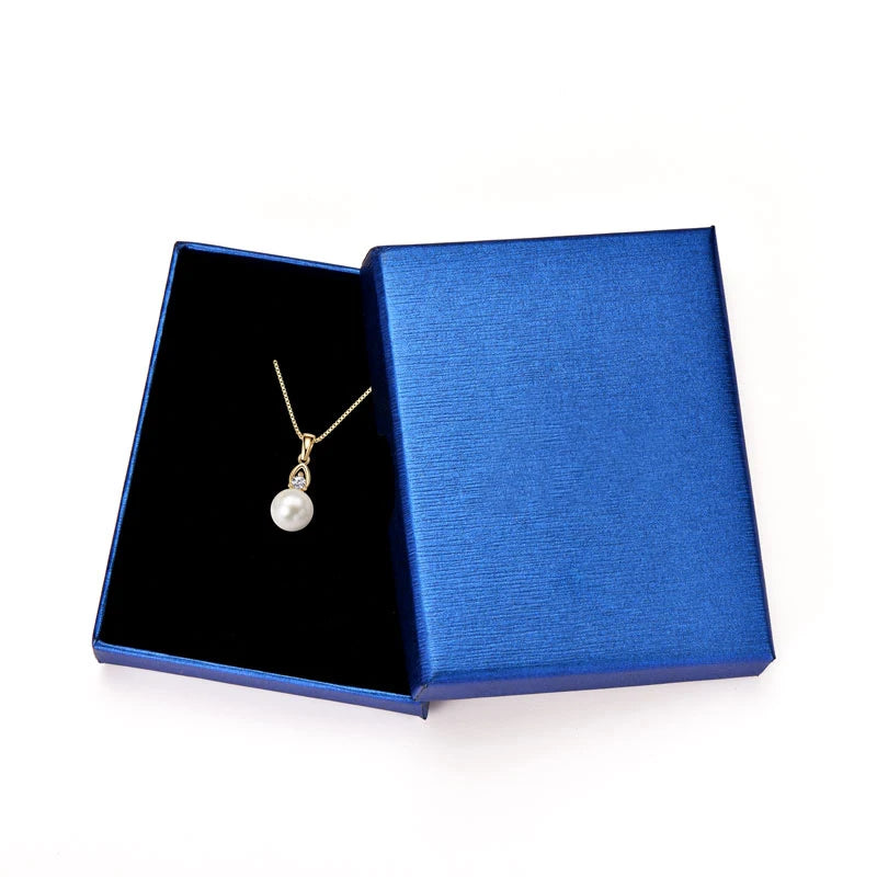 Elegant Pearl Cubic Zirconia Pendant Necklace
