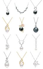 Dainty Celestial Star Moon Cz Pendant Necklace