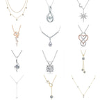 Moissanite Square Halo Pendant Necklace