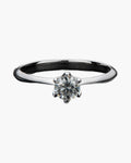 0.5ct moissanite White Gold